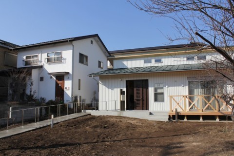 スタジオの様な土間付平屋住宅＠さいたま市サムネイル