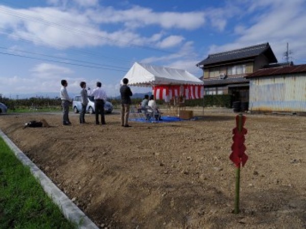 地鎮祭をしてきましたサムネイル